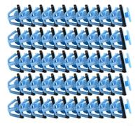 Zilimontt Lot de 50 clips pour moulures latérales et garnitures de portières de voiture pour Santa Fe à partir de 2013 et pour Sportage à partir de 2011 - Compatible avec 87756-1F000 - En plastique
