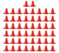 Zilimontt Lot de 50 dispositifs d'évacuation des abeilles en plastique pour l'apiculture, outil de contrôle d'entrée en forme de cône compatible avec les portes en nid d'abeille, 3 cm de hauteur, 3,6
