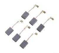 Zilimontt Lot de 6 balais de carbone CB-325 de rechange pour meuleuse d'angle Makita 9553NB/9554NB/9555NB/9556PB/9557NB/9557PB/9558NB/9558PB/GD0600, outil électrique 16 x 11 x 5 mm