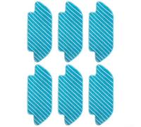 Zilimontt Lot de 6 chiffons de rechange humides et secs pour aspirateur robot 4690 6090 7090 IA 4090, lavables à l'eau et à sec