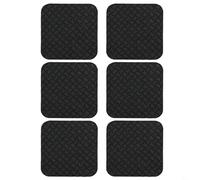 Zilimontt Lot de 6 ou 8 tapis de course antidérapants en silicone pour équipement de gym, machine elliptique absorbant les chocs et réduction du bruit, durable et résistant à l'usure (6 pièces)