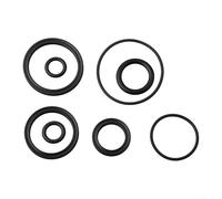 Zilimontt Lot de 8 joints d'air d'amortisseur arrière compatibles avec l'amortisseur de pression d'air Fox, ensemble de joints toriques en caoutchouc durable pour suspension de vélo