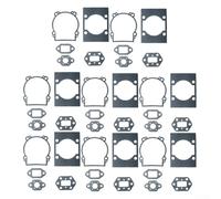 Zilimontt Lot de 8 joints de rechange pour débroussailleuse Zenoah G45L G35 G4K BC4310 3410 avec construction en métal et joint sécurisé