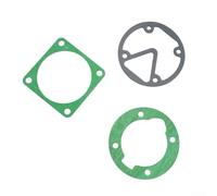 Zilimontt Lot de joints de plaque de soupape de compresseur d'air Trio en 3 avec rondelles pour pièces de base de culasse compatible cylindre 51/65/80/90 types 1 avec vert/noir/bleu-gris (type 80)