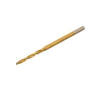 Zilimontt Lot de mini forets de précision de 0,6 à 2,2 mm avec tige de 2,35 mm pour HSS, longueur 50 mm, 10 tailles pour la gravure, la fabrication de bijoux, l'ambre, les perles et les projets de