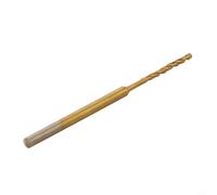 Zilimontt Lot de mini forets de précision de 0,6 à 2,2 mm avec tige de 2,35 mm pour HSS, longueur 50 mm, 10 tailles pour la gravure, la fabrication de bijoux, l'ambre, les perles et les projets de