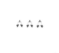 Zilimontt Lot de plaquettes de nez et pare-soleils XREAL Air 2 Pro AR - Protection en polycarbonate - Accessoires anti-reflets pour une meilleure expérience de visionnage (ensemble de plaquettes de