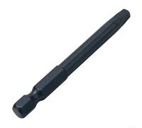 Zilimontt Lot d'embouts de tournevis à tête carrée de 65 mm SQ0 SQ1 SQ2 SQ3 Robertson Embouts de tournevis à tige hexagonale en acier magnétique pour tournevis électrique manuel perceuse outils