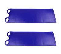 Zilimontt Luge à neige pliable pour enfants et adultes - 137 x 42 cm - Équipement de luge d'hiver pliable en plastique résistant à la neige - Traîneau portable à grande vitesse pour neige (137 cm