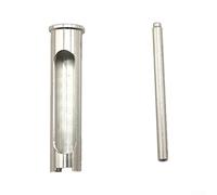 Zilimontt Manchon d'arbre torsadé en alliage d'aluminium et tige de fixation de sortie pour moulinets Abu Garcia MAX4 Series 5e génération, compatible avec MAX4 X (B4), MAX4 SX (P4), MAX4 STX, MAX4