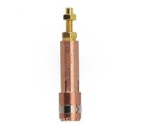 Zilimontt Mandrin de serrage pour condensateur de décharge CD Stud Welding Torch, écrou de serrage en alliage de cuivre compatible avec les goujons M3 M5 M6 M8, accessoire de soudure de 43,05 mm de