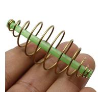 Zilimontt Mangeoire à ressort pour pêche à la carpe, tanche et dorade - Dispositif de nidification en ligne, acier estampé à chaud, 3 tailles (grand 5,9 cm/moyen 4,5 cm/petit 3 cm), (L)