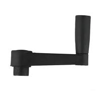 Zilimontt Manivelle à trou rond pour générateurs et machines, diamètre de 8 à 16 mm, construction en nylon renforcé et acier au carbone avec poignée ergonomique (10 mm)