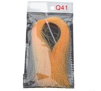 Zilimontt Matériau de fixation à la mouche torsadée en spirale de 5 g, ligne UV brillante pour pêche à la mouche, serpentins, saumon, mouches arc-en-ciel et mouches d'eau de mer, fibre synthétique
