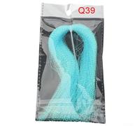 Zilimontt Matériau de fixation à la mouche torsadée en spirale de 5 g, ligne UV brillante pour pêche à la mouche, serpentins, saumon, mouches arc-en-ciel et mouches d'eau de mer, fibre synthétique