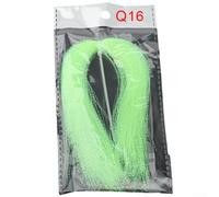 Zilimontt Matériau de fixation à la mouche torsadée en spirale de 5 g, ligne UV brillante pour pêche à la mouche, serpentins, saumon, truites arc-en-ciel et mouches d'eau de mer, fibre synthétique