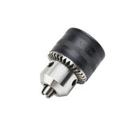 Zilimontt Mini mandrin de perceuse à queue de tour en métal avec tige conique MT2 pour Jacobs Taper #33, capacité de 1,6 cm à 5,1 cm, mandrin en acier à faible teneur en carbone