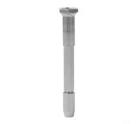 Zilimontt Mini perceuse manuelle avec mandrin sans clé et 10 pièces de 0,8 mm à 3,0 mm pour forets HSS, outil rotatif manuel en alliage d'aluminium pour bois, plastique, bijoux, PCB, modèle et