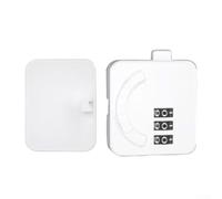 Zilimontt Mini serrure à combinaison pour portes de réfrigérateur et d'armoire, sans clé, avec mot de passe réinitialisable, ABS solide sans perçage (B)