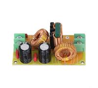 Zilimontt Module de filtre LC d'alimentation CC 10 A/20 A 50 V pour suppression des interférences électromagnétiques EMI, circuit imprimé FR4 avec mode commun et filtrage secondaire pour (10 A)