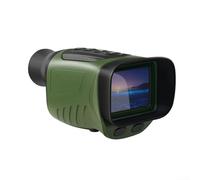 Zilimontt Monoculaire numérique de vision nocturne avec vidéo 2,5 K UHD 40 MP, zoom 8x avec écran IPS de 5,1 cm, portée de 350 m pour l'observation des oiseaux, la randonnée, la chasse en plein air