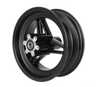 Zilimontt Moteur sans balais avec jante en acier durable, cadre en métal, noir, taille 177 mm, design léger et résistant, pour une installation facile à l'avant ou