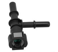 Zilimontt NYLON Connecteur rapide de conduite de carburant pour robinets de carburant de moto - Raccord de tuyau à pousser pour connecter 9,49 mm ID avec joint intégré, outil de montage, étanche