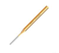 Zilimontt Outil de poinçonnage en laiton robuste de 2 à 10 mm pour enlever et burin conique pour réparation de montres, entretien de machines, moulage et utilisation en atelier - Durable 150 mm (2 mm)