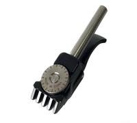 Zilimontt Outil de serrage de base pour raquette de tennis, badminton, diamètre de colonne de 12 mm, pince volante en métal avec fente antidérapante, compatible avec le tennis,