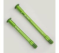 Zilimontt Paire de vélos de route ultralégers de 34 g en alliage d'aluminium 7075 de 12 mm avec tailles de 117 mm et 161 mm, ajustement précis compatible avec Giant, Revolt, (vert)