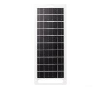 Zilimontt Panneau de charge solaire USB flexible 5 V 6 W-10 W avec étanchéité IP67 pour camping et voyage, compatible avec la plupart des appareils 5 V (5 V6 W)
