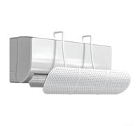 Zilimontt Pare-vent pour climatiseur - Composition : polypropylène - Débit d'air flexible - Avec crochet de réduction pour une installation simple des odeurs de filtre - Déflecteur direct (sans filtre