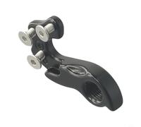 Zilimontt Patte de dérailleur arrière en alliage d'aluminium pour vélos Merida Reacto et Scultura - Crochet de queue de mécanicien à engrenage, noir, compatible avec certains modèles d'années
