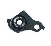 Zilimontt Patte de dérailleur arrière pour UDH Standard - Pour alliage de magnésium usiné CNC pour support de dérailleur de vélo compatible avec les systèmes Sunrace et E-transmission