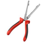 Zilimontt Pince à connecteur diesel de 22,9 cm avec mâchoire droite, poignées souples et plage d'ouverture de 0 à 75 mm, outil de démontage ergonomique pour déconnecter les capteurs, les bornes et (B)