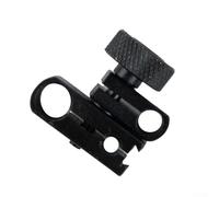 Zilimontt Pince à queue d'aronde pour indicateur de test de cadran, support de mesure de précision avec ouvertures de 4 mm, 6 mm, 8 mm, construction en métal durable pour l'inspection du travail des