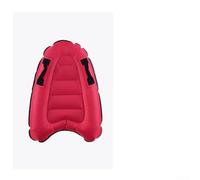 Zilimontt Planche de surf gonflable pour enfants pour la natation et le bodyboard, tissu Oxford léger et pliable en PVC et polyester avec deux poignées latérales pour enfants (rouge)