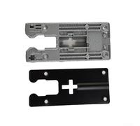 Zilimontt Plaque de base pour scie sauteuse 4704 - Compatible avec les machines en aluminium/fer - Noir et argenté