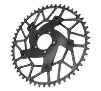 Zilimontt Plateau de pédalier 40T 42T en alliage d'aluminium 7075 léger et solide de rechange compatible avec M625 M615 pour moteur d'entraînement G320 48 V 1000 W pour vélo électrique (52T)