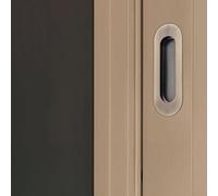 Zilimontt Poignée de porte coulissante dissimulée en acier inoxydable, design à tirette encastrée, style ovale ou carré pour armoire, armoire et portes invisibles (ronde, vert ancien)