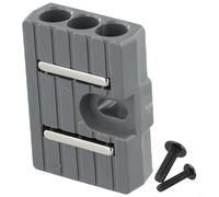 Zilimontt Porte-embout magnétique pour perceuse avec clip de ceinture, fixation à vis, ajustement sûr sur le côté gauche ou droit du conducteur, plastique durable, accessoire d'installation facile