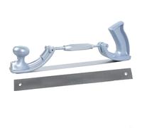 Zilimontt Porte-lime réglable en acier à dents incurvées de 35,6 cm en acier au carbone avec cadre en acier moulé d'aluminium pour surfaces concaves convexes plates (C)