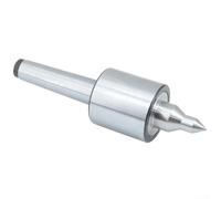 Zilimontt Précision centrale à triple roulement direct pour cône Morse MT1/MT2/MT3/MT4 broche de queue avec roulement à billes pour machine de fraisage CNC (MT2)