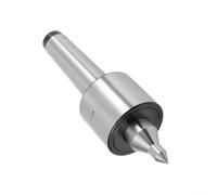 Zilimontt Précision centrale à triple roulement direct pour cône Morse MT1/MT2/MT3/MT4 broche de queue avec roulement à billes pour machine de fraisage CNC (MT4)