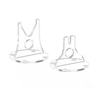 Zilimontt Présentoir d'épée réglable en acrylique avec support sécurisé pour collectionneurs, base stable et antidérapante pour couteaux (0292-1)