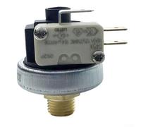 Zilimontt Pressostat en cuivre pour chaudières à vapeur et à eau, contrôleur de soupape de pression 12 V-250 V avec filetages G1/4 et G1/8, tailles 10 mm et 13 mm, 15 A industriel électrique (13 mm)