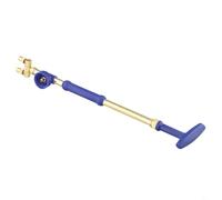 Zilimontt Pulvérisateur de jardin réglable en laiton avec buses simples ou doubles, tige de traction rétractable, modes brume et colonne d'eau, compatible avec bouteilles de 1,25 l + pour (double tête