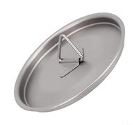 Zilimontt Pure Camping - Couvercle de tasse pour vaisselle d'extérieur - Ultra léger, anti-saleté avec poignée, compatible avec les tasses, casseroles et bouilloires - 80 mm/95 mm/120 mm (80 mm)