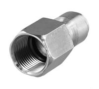 Zilimontt Raccord de sonde de raccordement G3/8 mâle/femelle pour nettoyeur haute pression et raccord de tuyau d'arrosage (mâle)