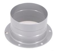 Zilimontt Raccord de tuyau d'aération à bride en métal pour tuyau d'aération de 9,5 à 20,3 cm, support mural pour connecteur de conduit CVC, résistant aux intempéries, haute température 220 °C